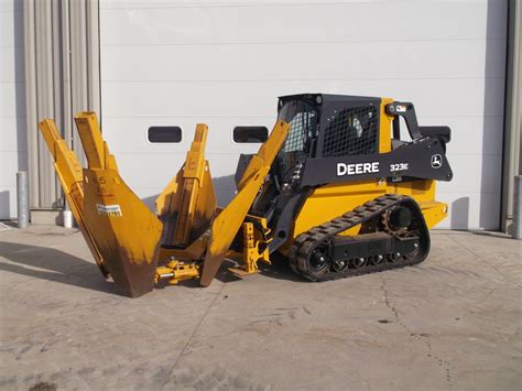 tree spade for skid steer for rent|tree transplanting equipment rental.